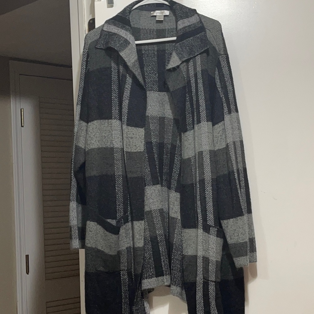 Warm sweater cardigan